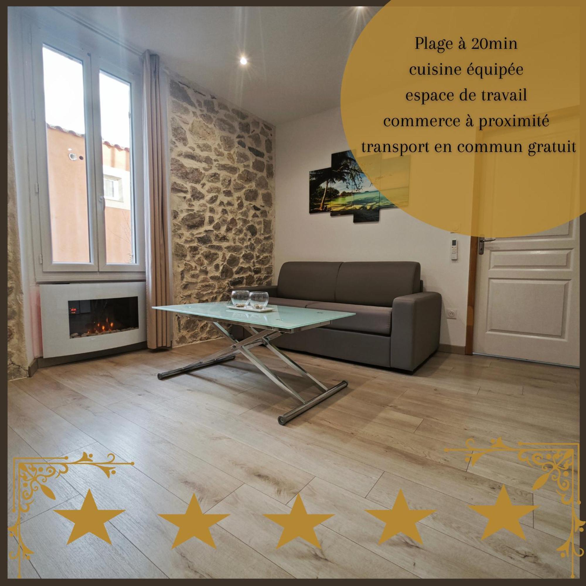 Appartement Tout Confort A 2 Pas Du Centre Ville Aubagne Dış mekan fotoğraf